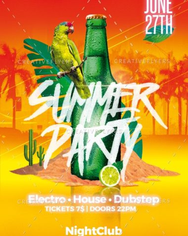 Summer Party Flyer Template