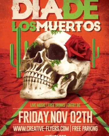 Dia De Los Muertos Flyer template