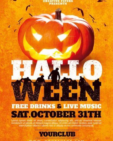 Halloween Party Flyer Template