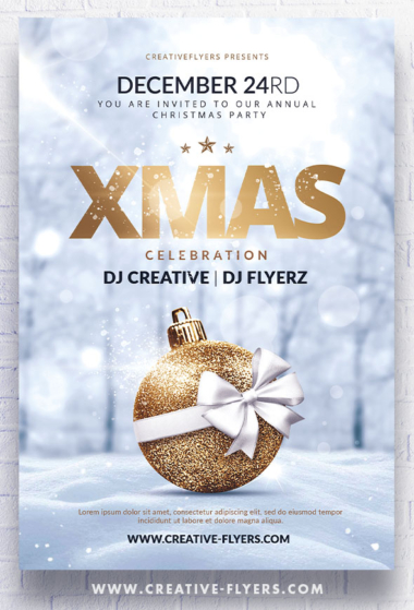 Xmas Flyer Template