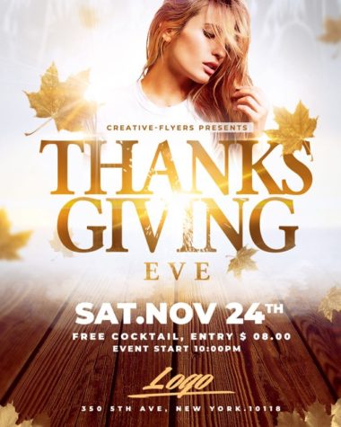 Thanksgiving Eve Flyer