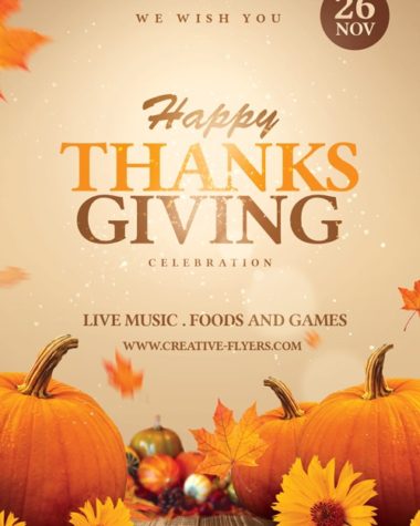 Happy Thanksgiving Poster