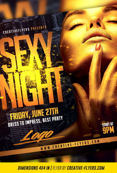 Ladies Night Party Flyer