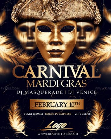 Carnival Party Flyer Template