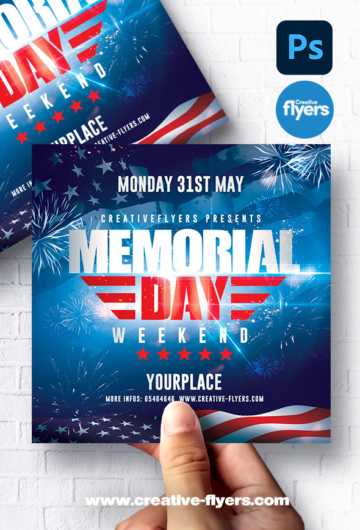 Memorial Day Weekend Flyer