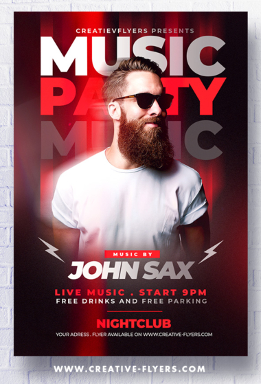 Party Flyer PSD