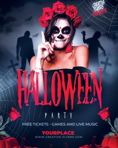 Halloween Party Flyer Design