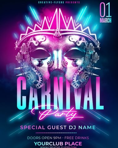 Carnival Party Flyer Design