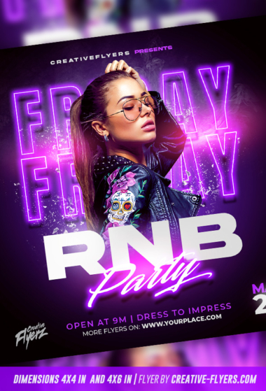 Rnb Flyer Design