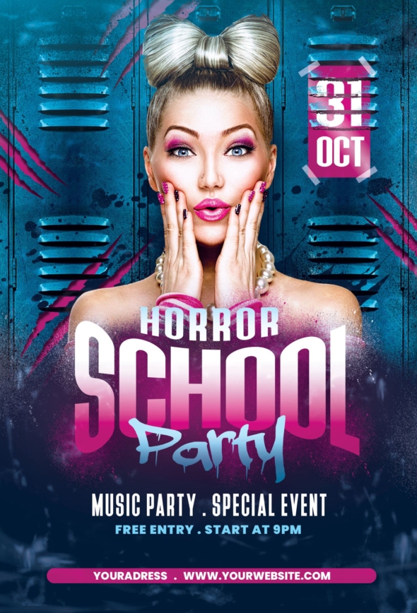 School Party Flyer