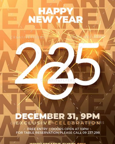 Elegant New year Flyer