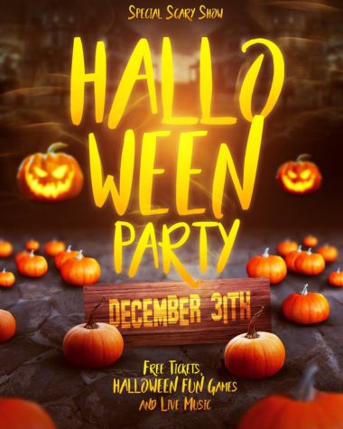 Spooktacular Halloween Party flyer