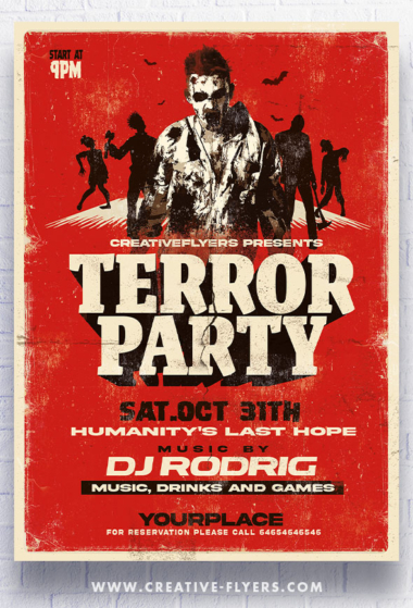 Terror Party poster