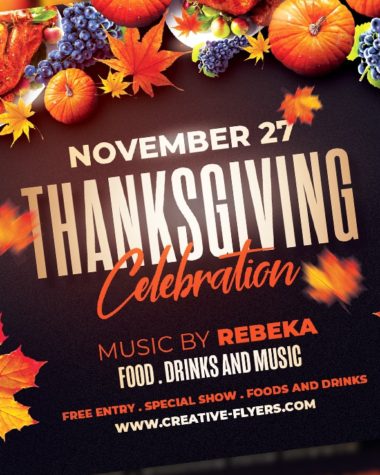 Thanksgiving Flyer PSD