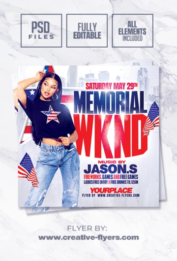 Memorial Week-End Flyer