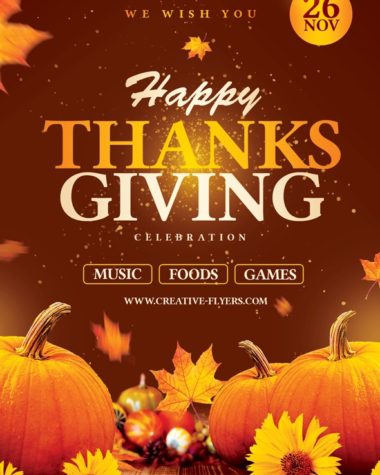 Thanksgiving Invitation Flyer