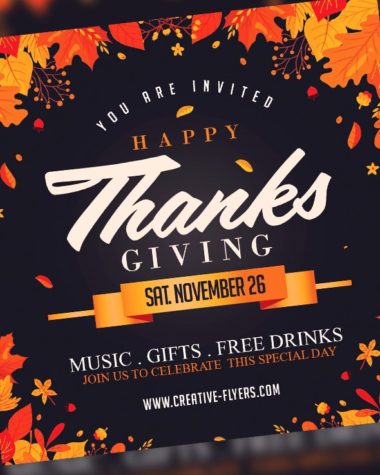 Thanksgiving Flyer Invitation