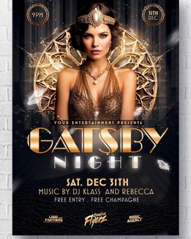 Elegant Gatsby Night Flyer