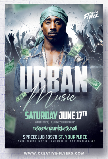 Hip Hop Flyer Design to download