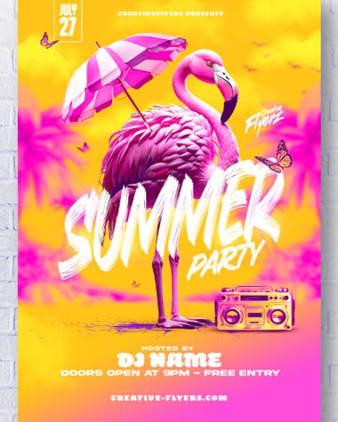 Customizable Summer Flyer