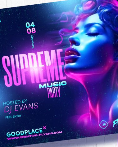 Supreme Flyer PSD