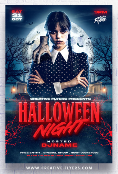 Halloween Flyer template