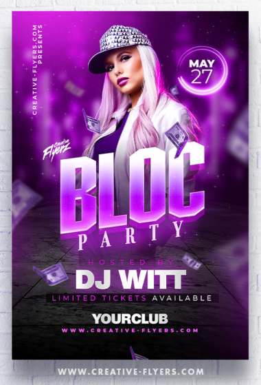 Dj Nightclub Flyer Design