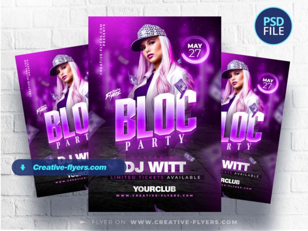 Dj Nightclub Flyer Design